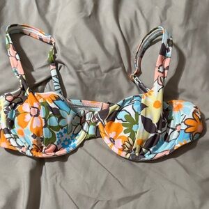 Wild Fable Floral Bikini Top - Multicolor